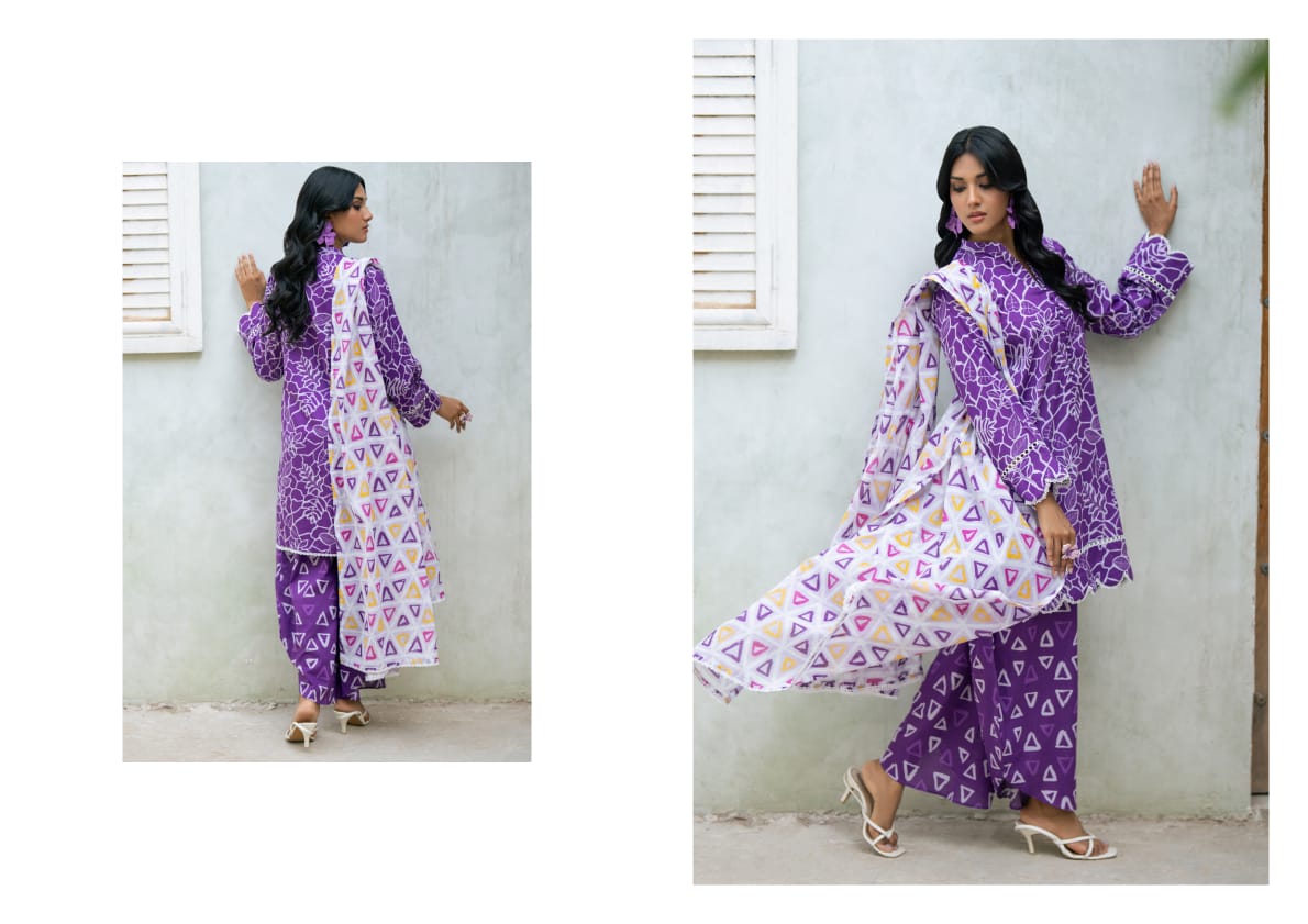 STELLA POP Digital Printed Lawn 3 Piece