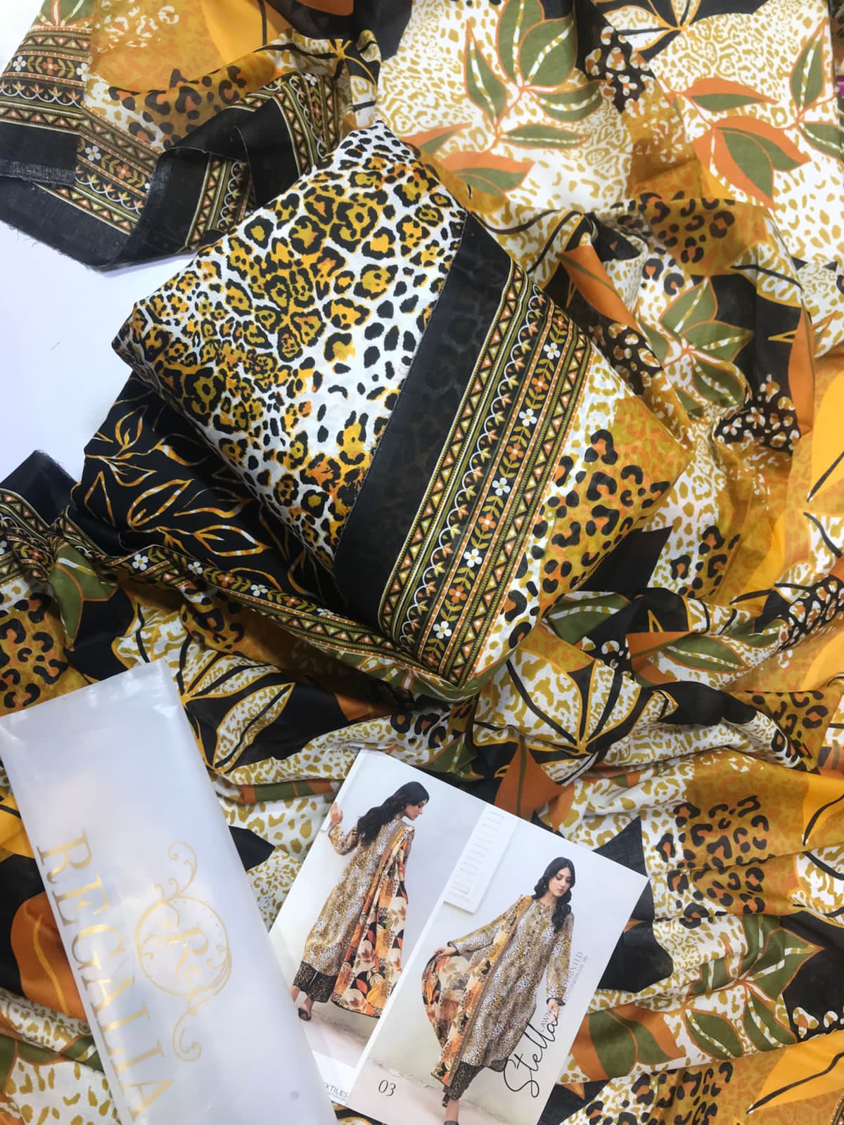STELLA POP Digital Printed Lawn 3 Piece