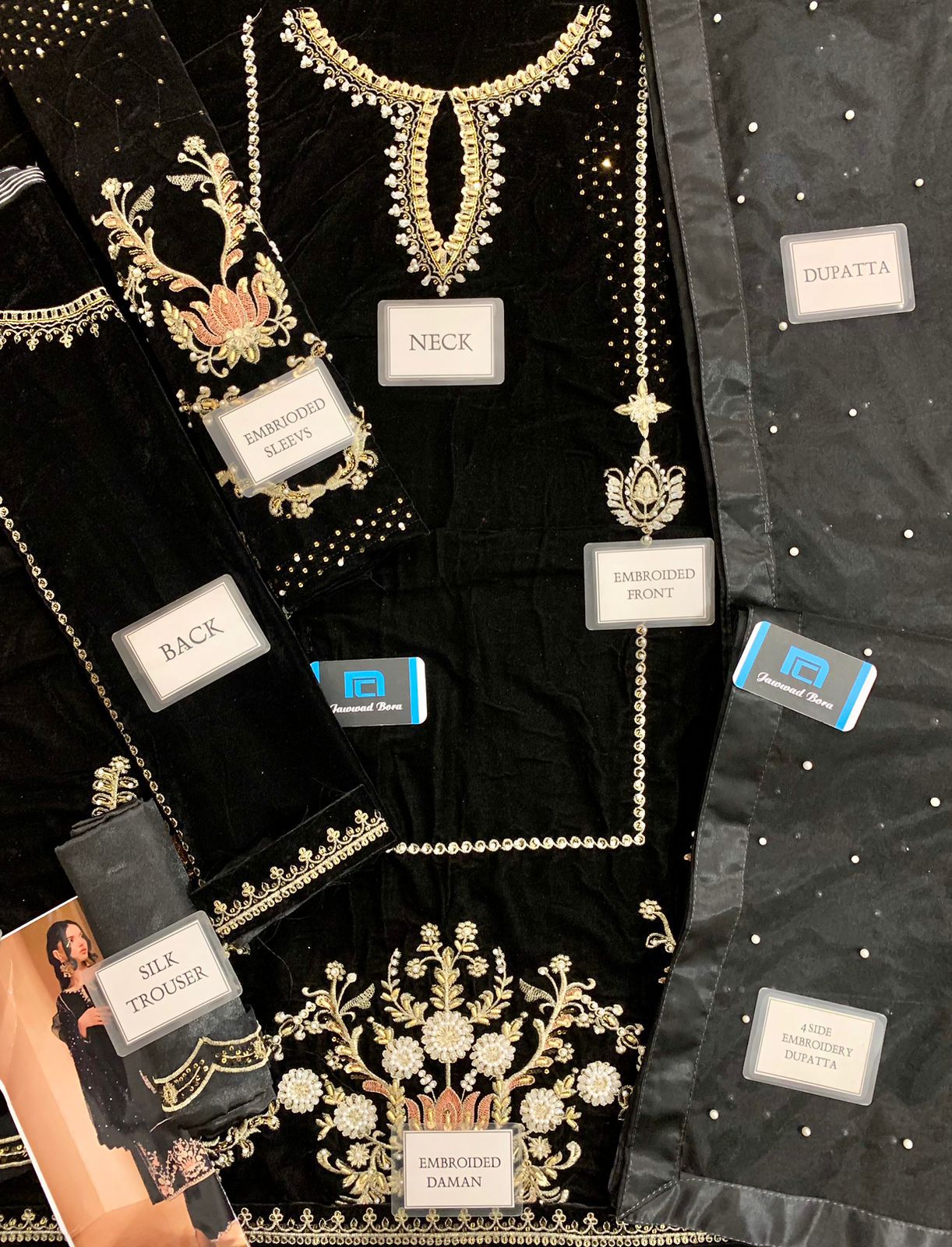 BRAND KHAKHA Velvet Collection