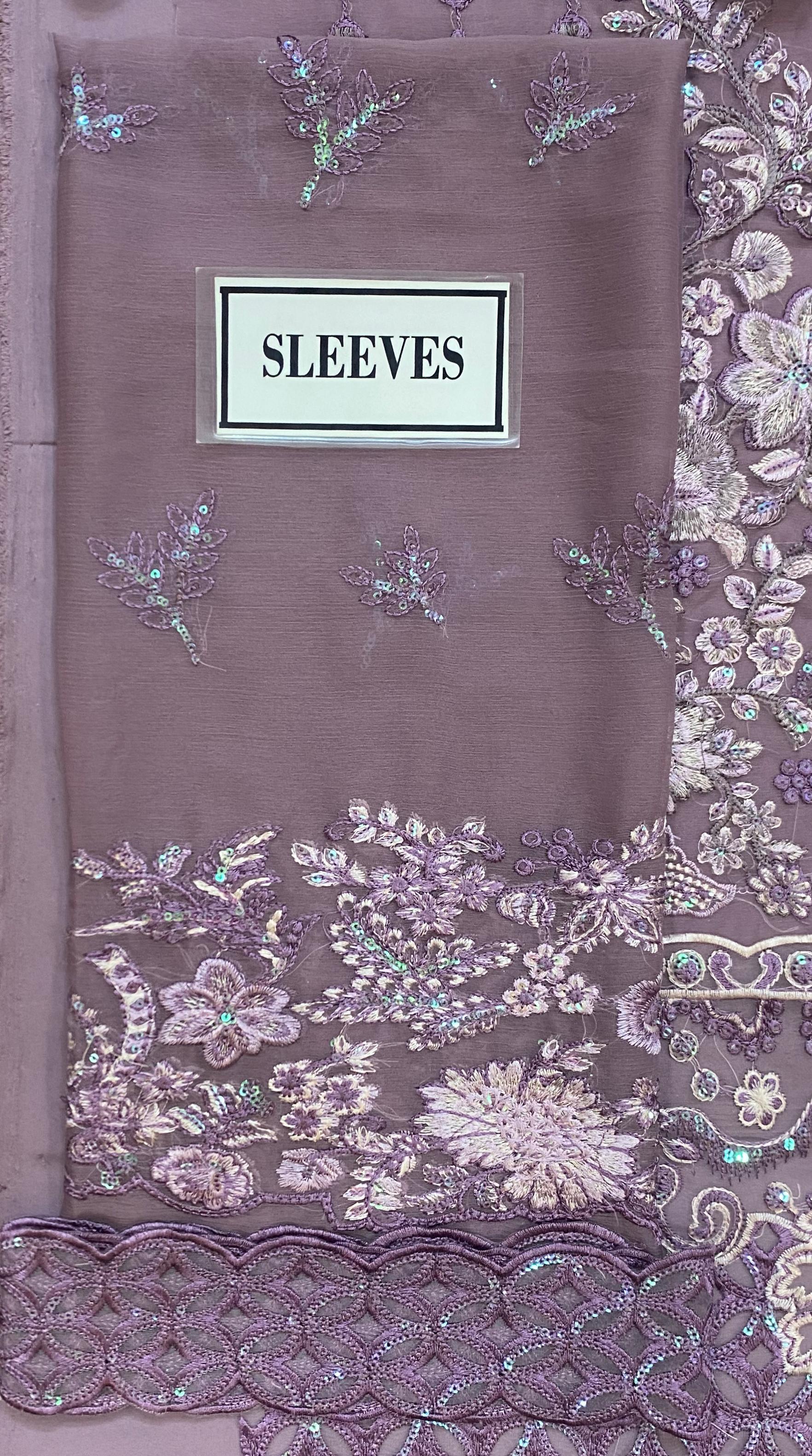Mushq Chiffon Embroidered