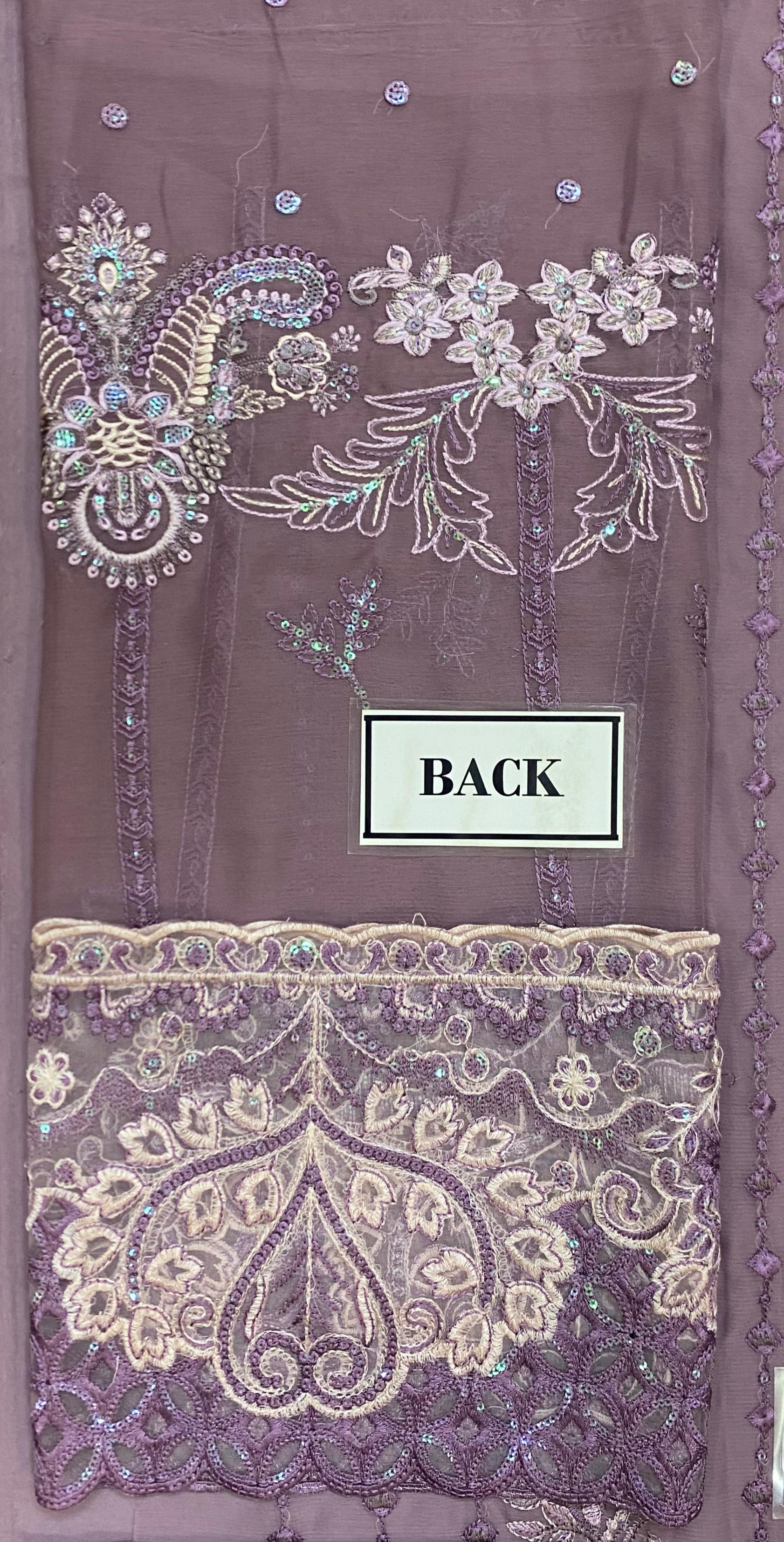 Mushq Chiffon Embroidered