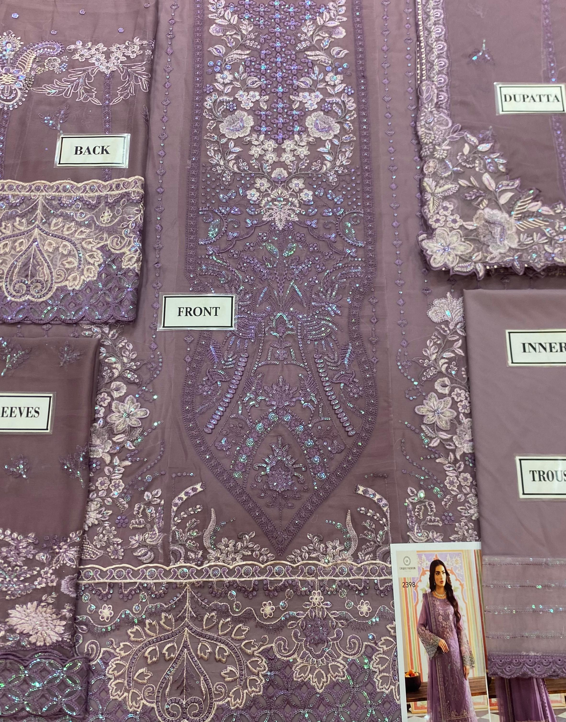 Mushq Chiffon Embroidered