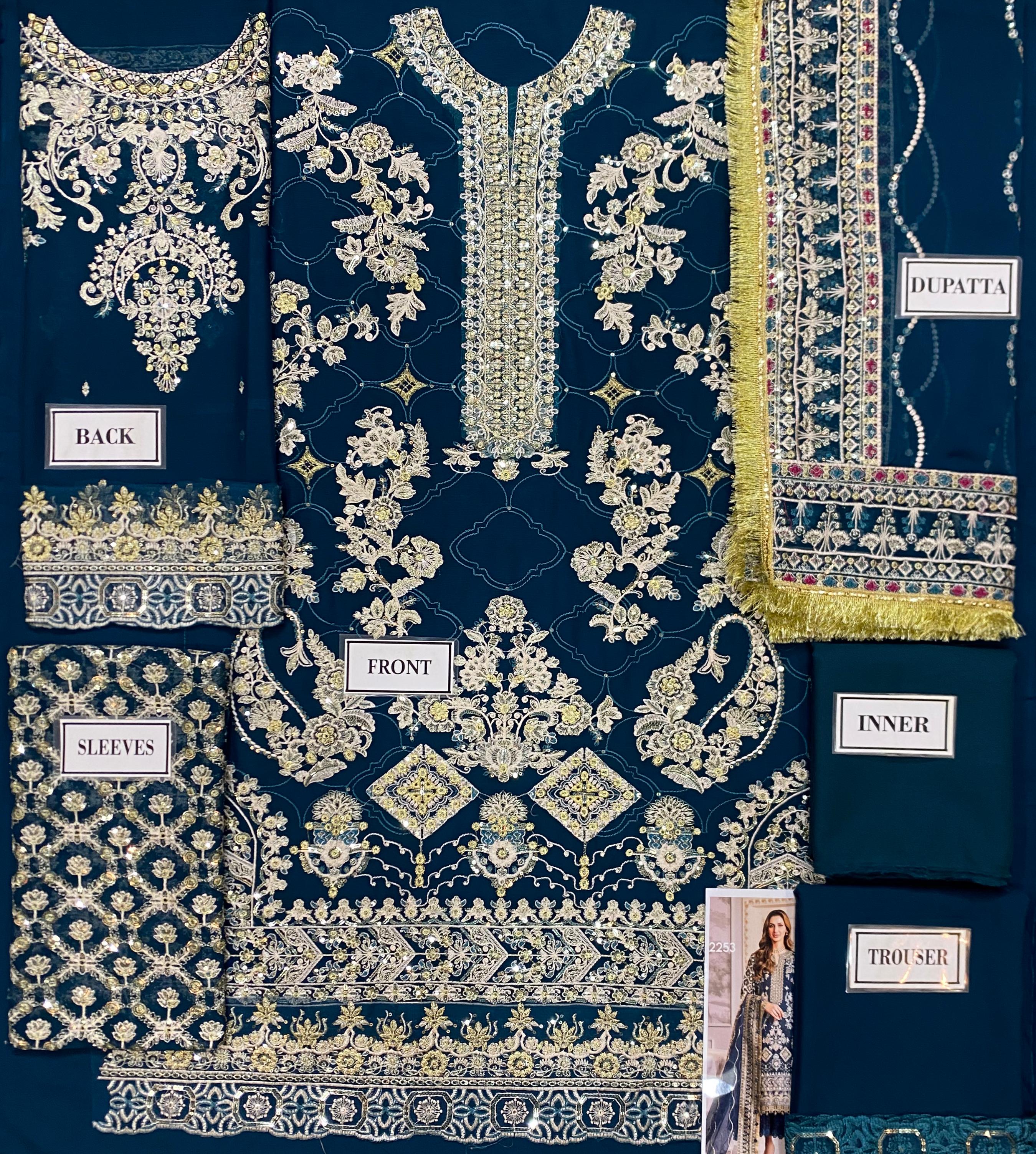 Baroque Chiffon Luxury Embroidered Collection
