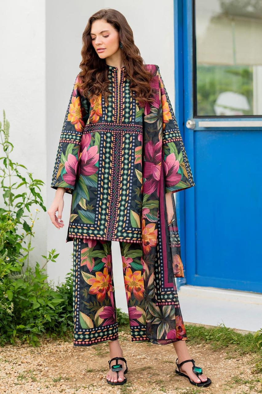 Floral Digital Printed