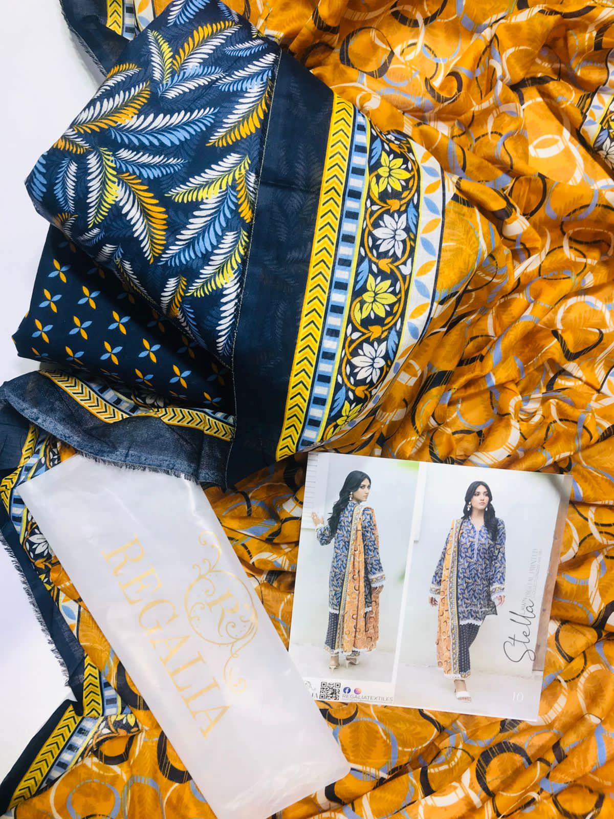 STELLA POP Digital Printed Lawn 3 Piece
