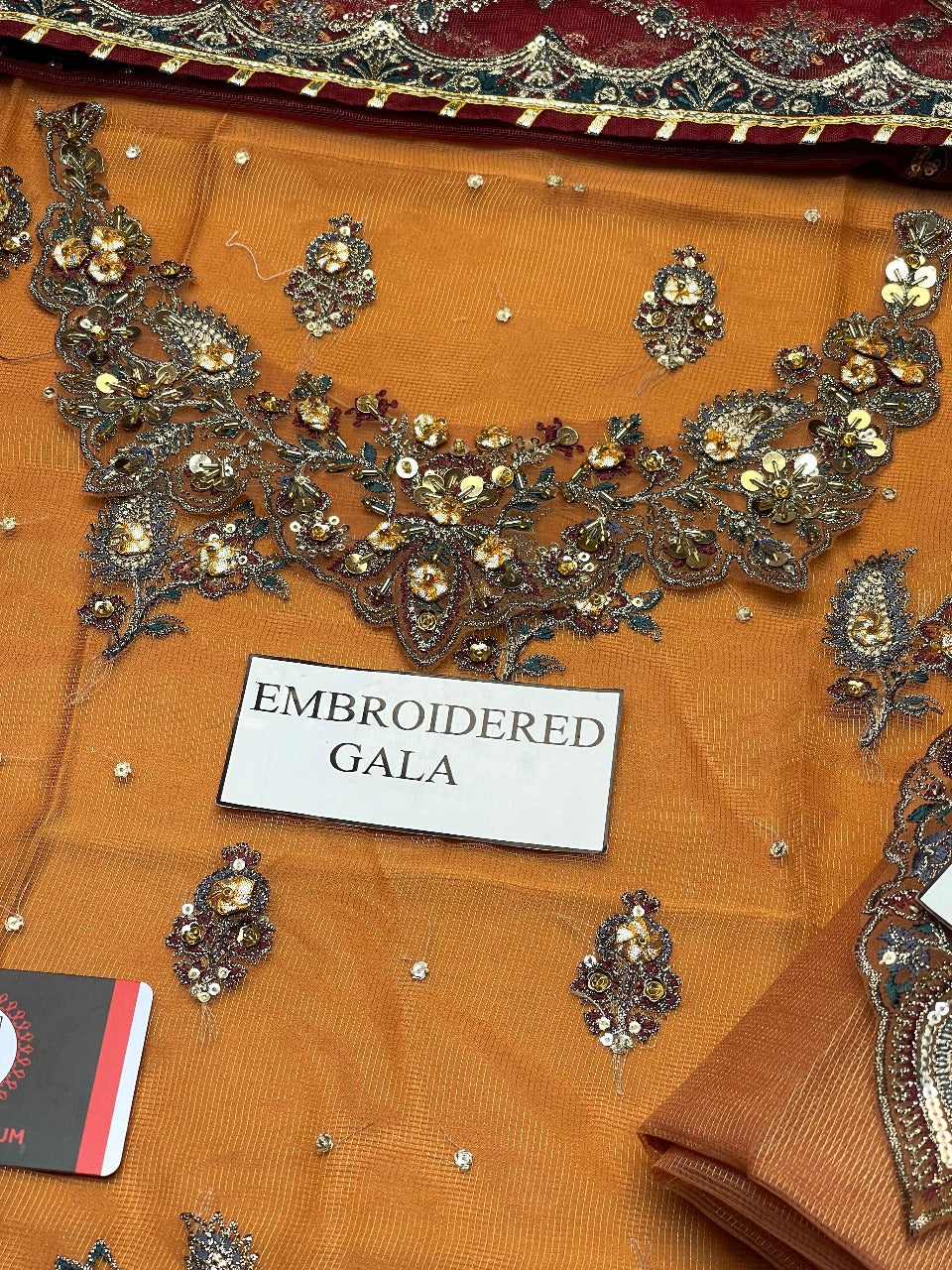 MARIA-B AYEZA KHAN WEDDING WEAR DRESS