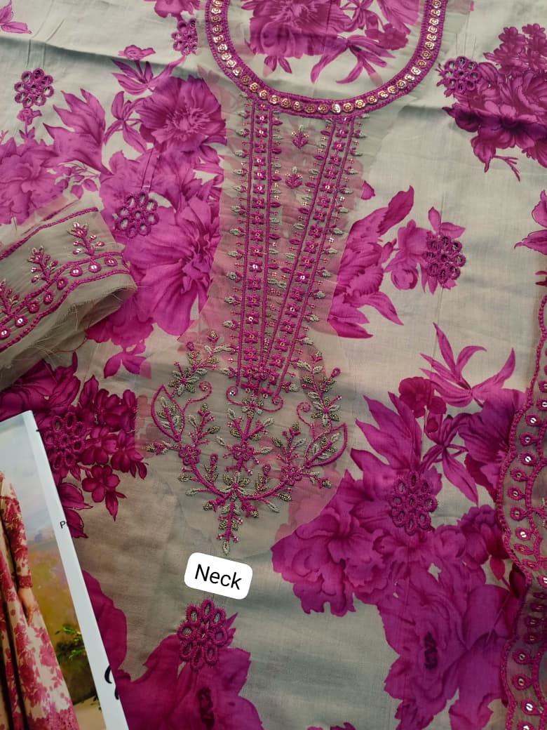 IZNIK DIGITAL PRINTED LAWN